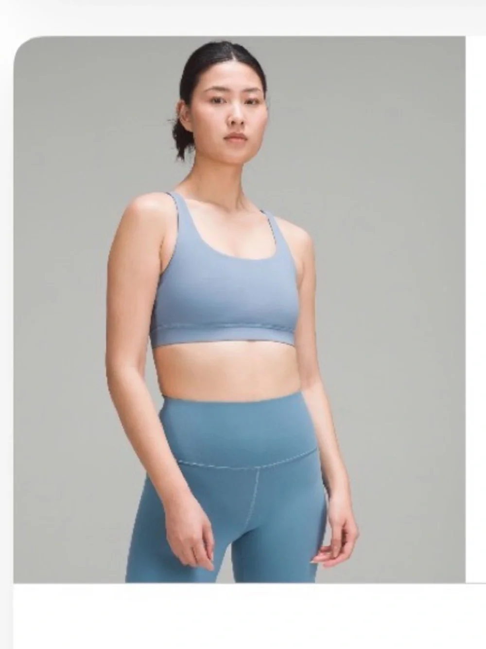 lululemon Energy Bra *Medium Support, B-D Cups SIZE 6 - Utility Blue